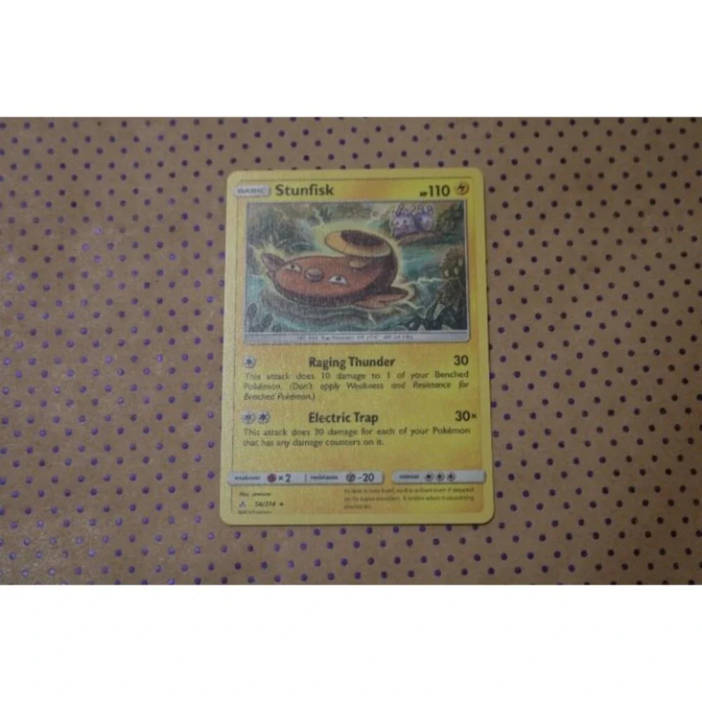 Stunfisk 56/214 Pokemon Card (2019)